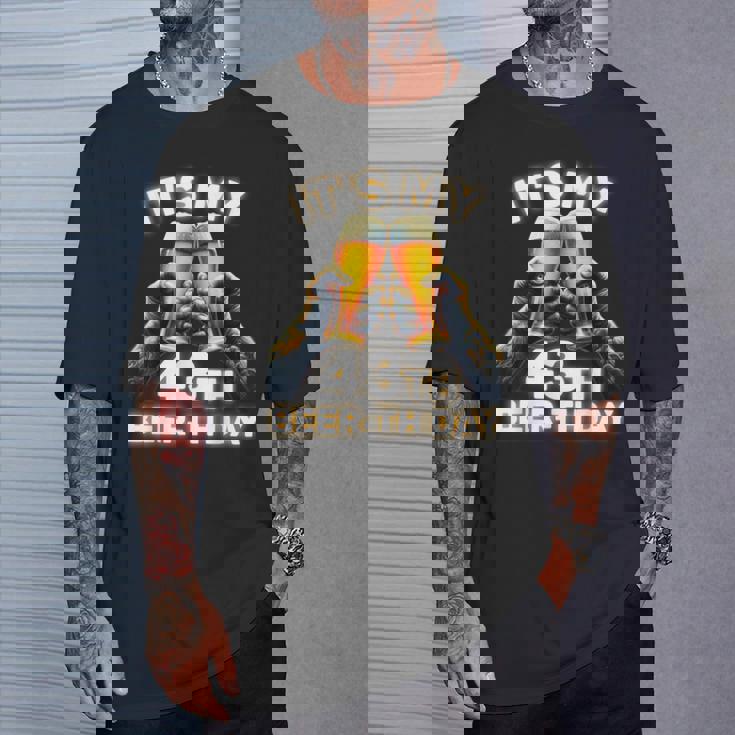 43歳の誕生日プレゼントのアイデアbeerthdayビール Tシャツ 彼への贈り物