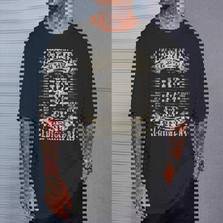 49歳の男性への誕生日プレゼント 49歳 誕生日 1976年7月 Tシャツ 彼への贈り物