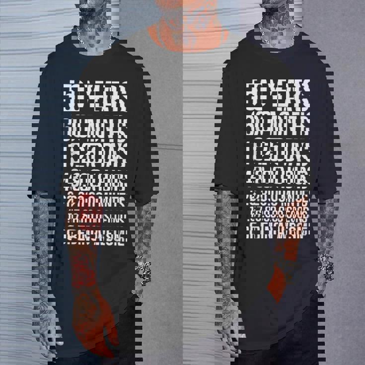 50歳の誕生日ギフト 50歳 Tシャツ 彼への贈り物