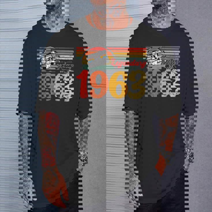 60 年代の誕生日パーティー パーティー 62 歳の誕生日ヴィンテージ 1963 Tシャツ 彼への贈り物