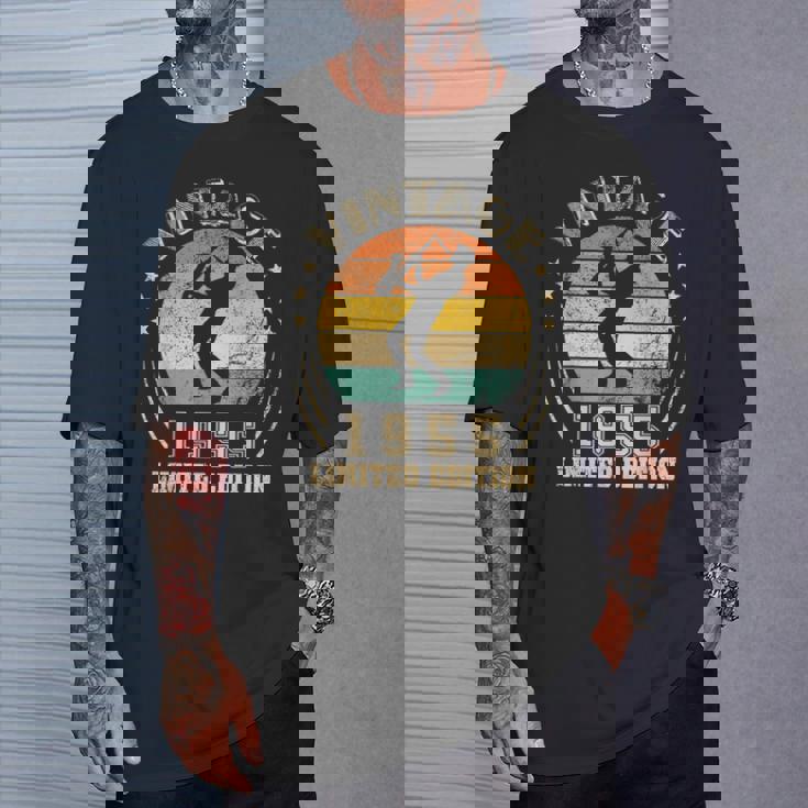 67歳の誕生日ギフト サックスプレーヤー 1955 ジャズミュージック Tシャツ 彼への贈り物