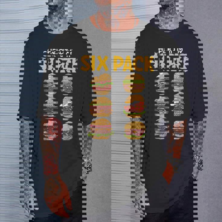 6パック バーガー Tシャツ 彼への贈り物