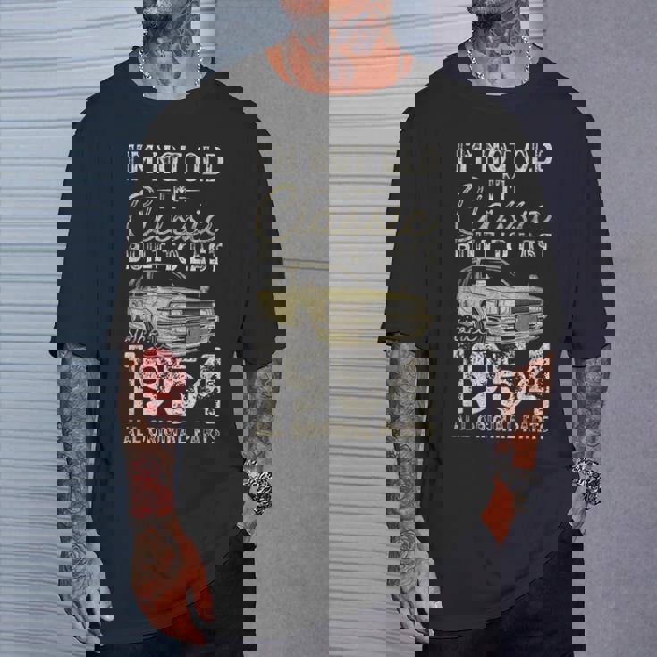 71 歳の誕生日、1954 年以来、クラシックカー、71 歳 Tシャツ 彼への贈り物