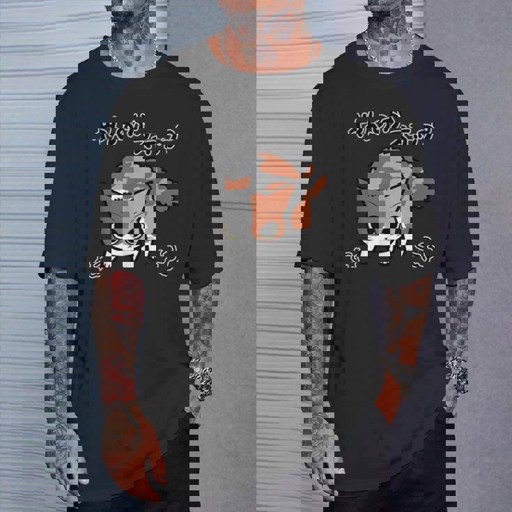 7Cats やんのかステップねこ（三毛猫ver） Tシャツ 彼への贈り物