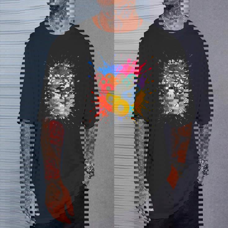 8-Ball Pool Team クールなグラフィックデザインリーグとトーナメント Tシャツ 彼への贈り物