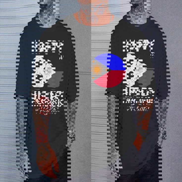 80歳の誕生日おめでとうタテイ・ディゴン・ドゥテルテ Prrd フリー・ドゥテルテ Tシャツ 彼への贈り物