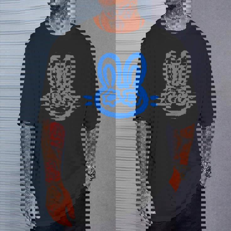 90S Y2k 泣いているウサギ うさぎは星空の下で悲しい Tシャツ 彼への贈り物