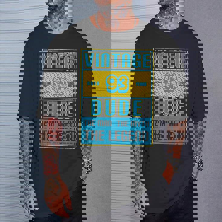 93歳の誕生日ギフト 男性用 93歳 ヴィンテージ お父さん 1927 Tシャツ 彼への贈り物