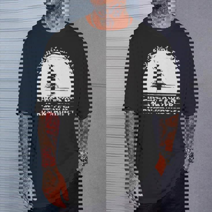 A River Runs Through It フライフィッシング 長袖tシャツ Tシャツ 彼への贈り物