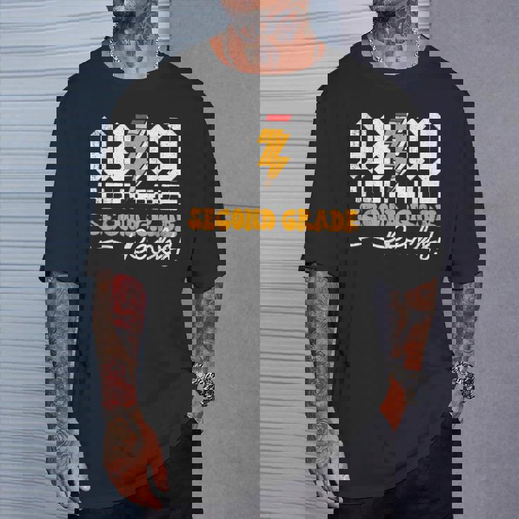 Ab Cd 2年生 ロックス 2年生 先生 男の子 女の子 キッズ Tシャツ 彼への贈り物