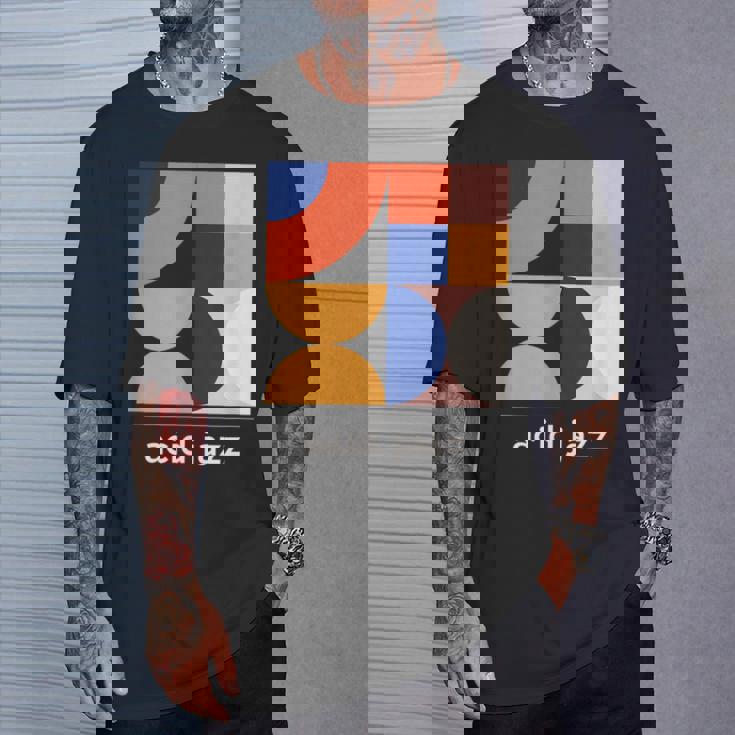 Acid Jazz ヴィンテージジャズミュージックバンド ミニマルtシャツ Tシャツ 彼への贈り物