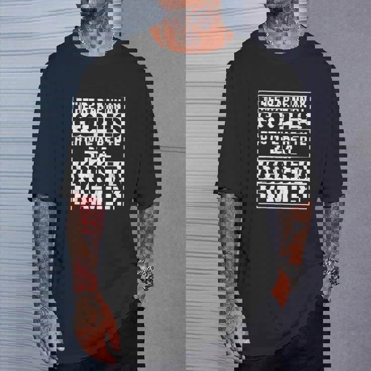 Acosta 姓 ファミリーネーム パーソナライズ Acosta Tシャツ 彼への贈り物