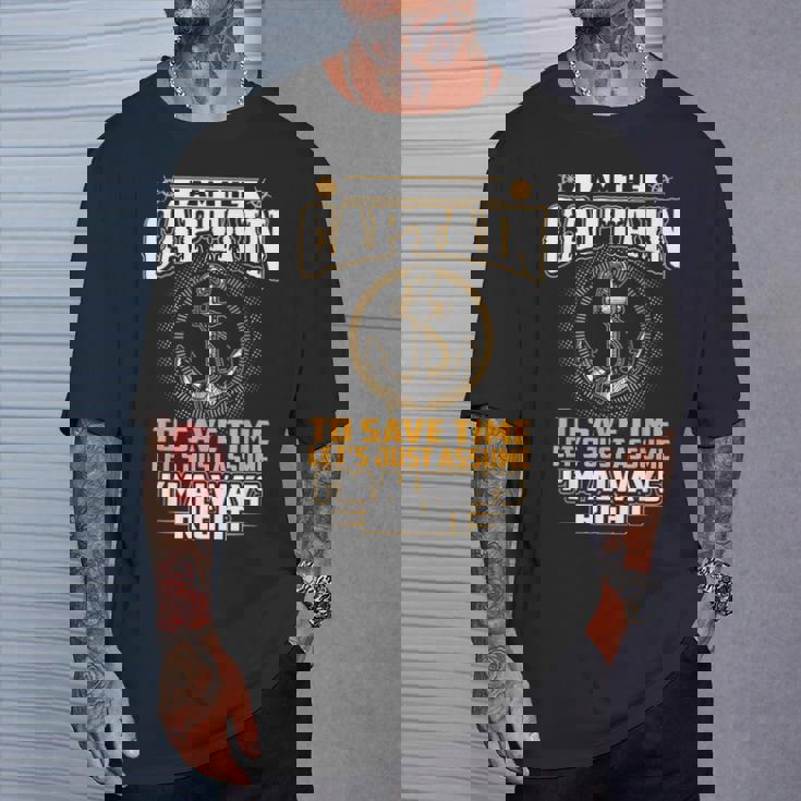 I Am The Captain Tシャツ 彼への贈り物