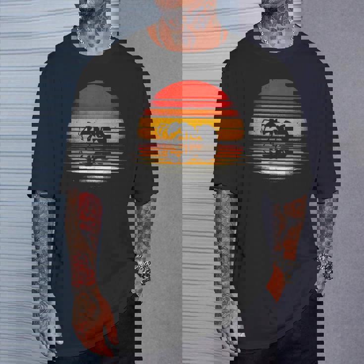 Antunset レトロスタイル サファリ ヴィンテージ 70年代の昆虫 Tシャツ 彼への贈り物