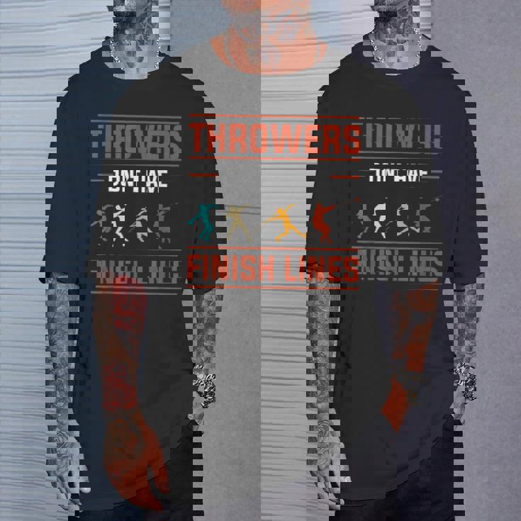 Athletics 円盤投げ ジャベリンスロー ハンマースロー ショットストライク Tシャツ 彼への贈り物