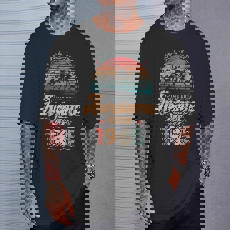 Awesomeince 1965 パームツリー 60歳の誕生日 Tシャツ 彼への贈り物