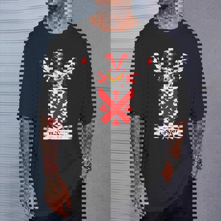 Barbour 紋章-家紋 長袖tシャツ Tシャツ 彼への贈り物