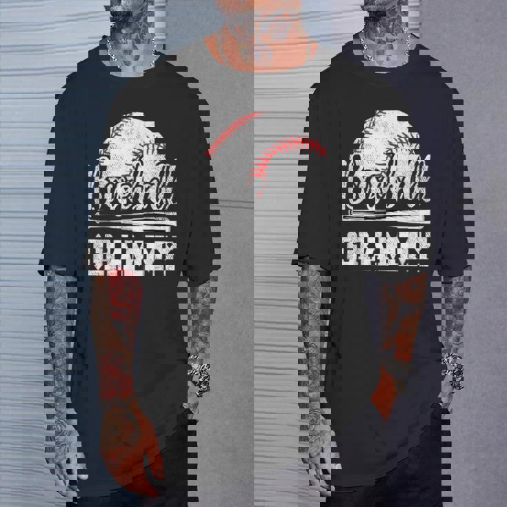 Baseball Grammy Baseball Player Game Day Mother's Day T-Shirt Gifts for Him