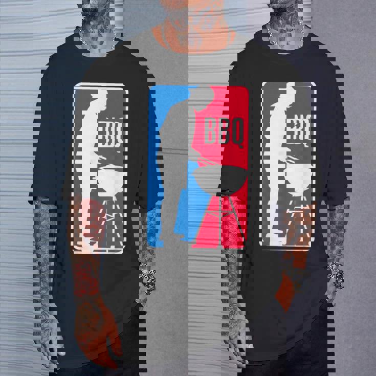 Bbq League グリルミートパロディ バーベキュー Tシャツ 彼への贈り物