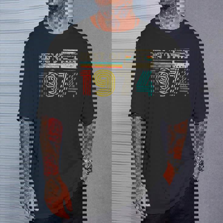 Best Of 1974 Classic Birthday 1974 Cassette Tapeintage Tシャツ 彼への贈り物
