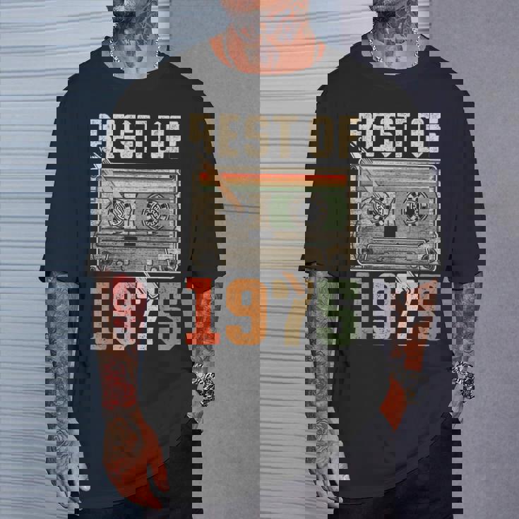 Best Of 1975 オールド・カセット 50歳の誕生日 レトロ Tシャツ 彼への贈り物