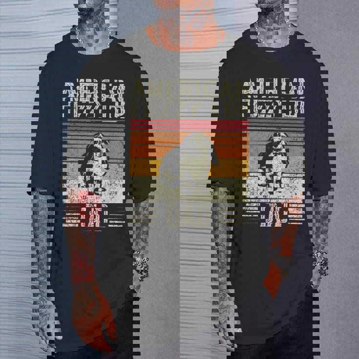 Best Rabbit Dad ヴィンテージアメリカンファジーロップ Tシャツ 彼への贈り物