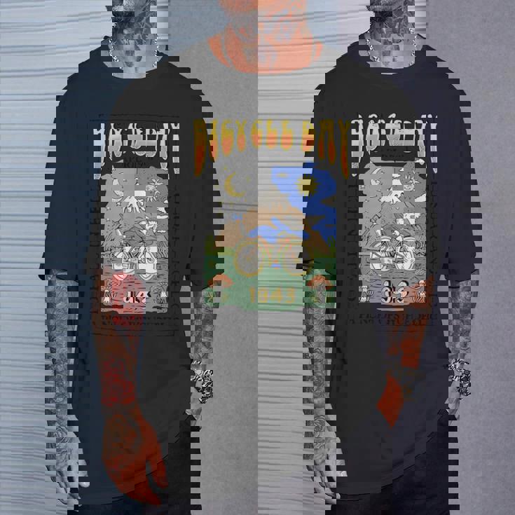 Bicycle Day アルバート・ホフマン Lsd サイケデリック実験 Tシャツ 彼への贈り物