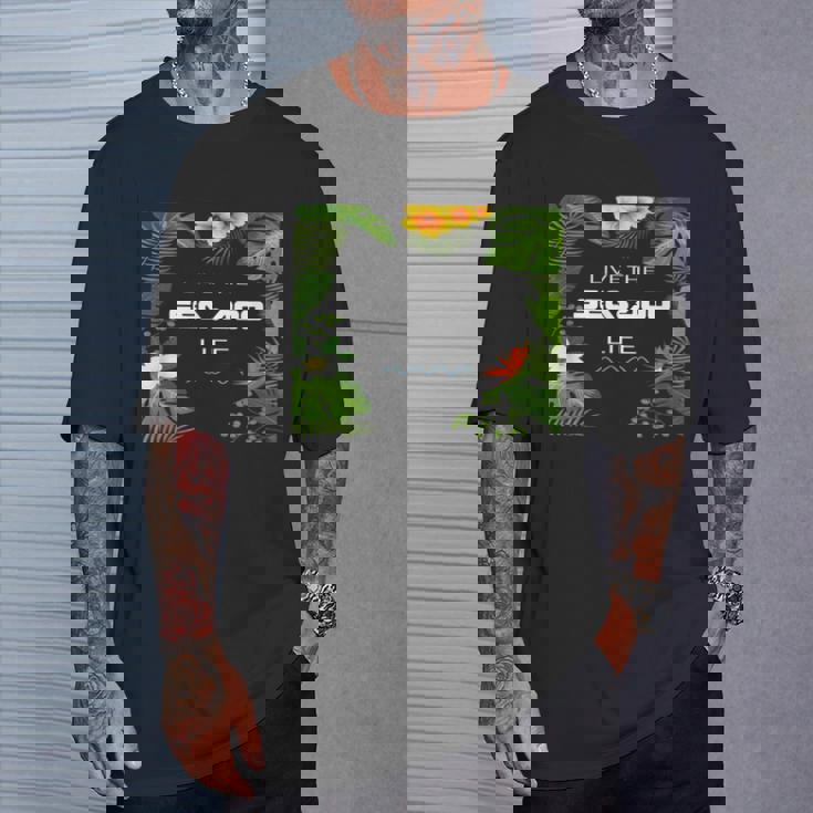 Big Wave Live Theeadoo Life ハワイアン Tシャツ 彼への贈り物