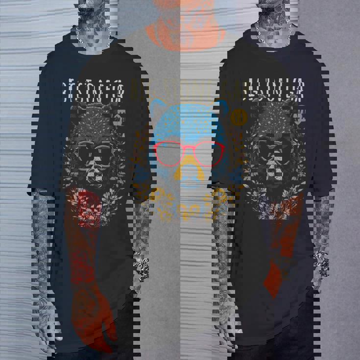 Bigtone Gapirginia Usa 風変わりなクマのデザイン Tシャツ 彼への贈り物