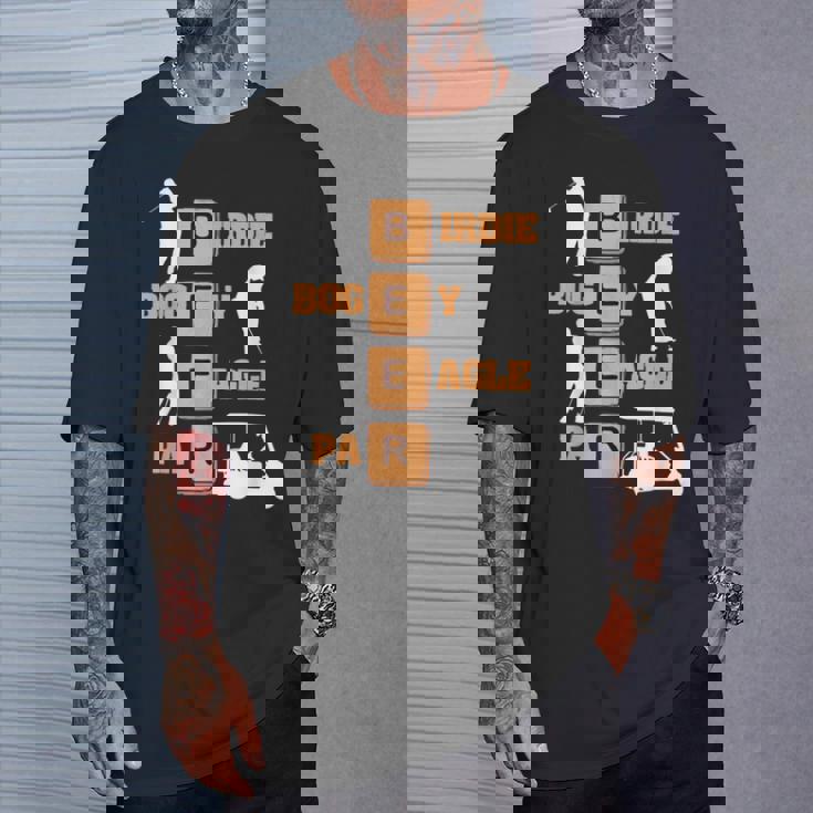 Birdie Bogey Eagle Par Beer ゴルフボール 面白いゴルファー Tシャツ 彼への贈り物