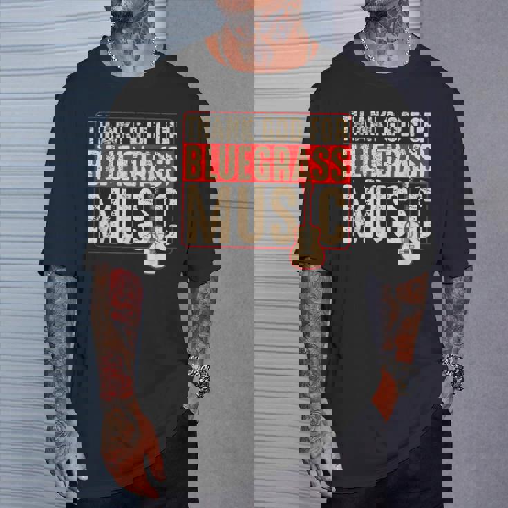 Bluegrass ミュージックギタープレーヤー 面白いバンジョー楽器 Tシャツ 彼への贈り物