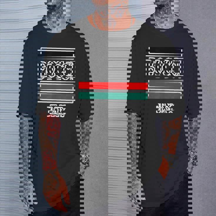 Bocci ぼっち ロゴ Itaiy 痛い イタリア国旗風【変なtシャツ屋さん】陰キャ オタク ブランド パロディ 面白 Tシャツ 彼への贈り物