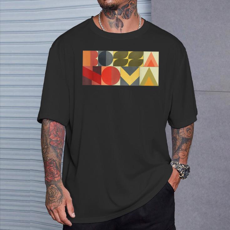 Bossa Nova Brasil Jazz Musiqueintage Typographie T-Shirt Cadeaux pour lui