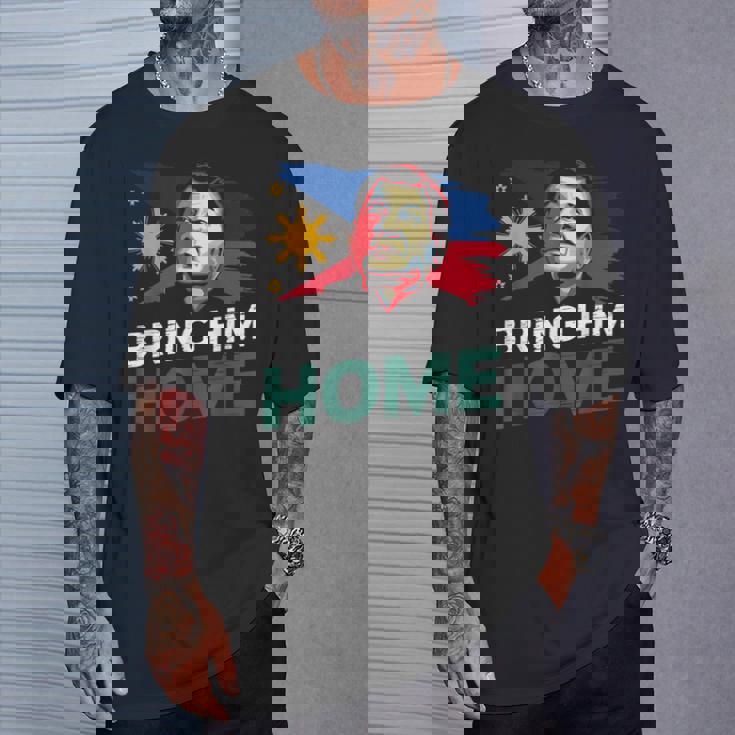 Bring Him Home サポーター Digong Duterte フィリピン Du30 Tシャツ 彼への贈り物