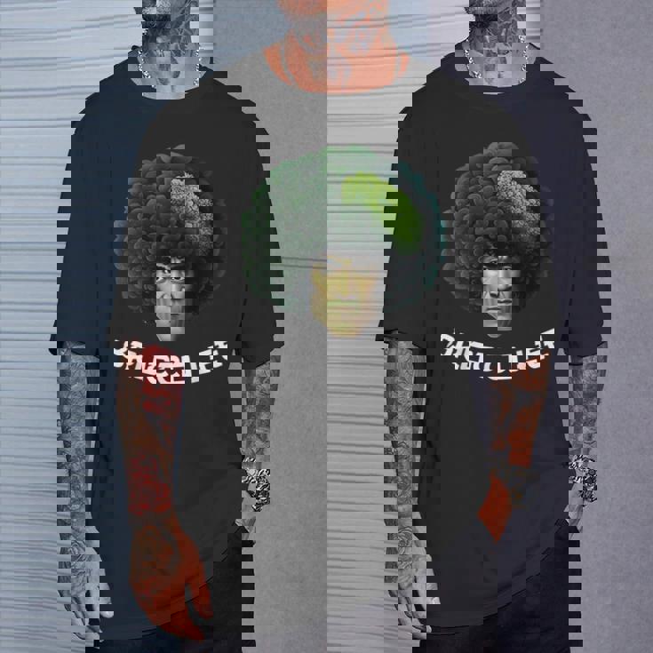 Brocco Lee ブロッコリー ブルースビーガン ベジタリアン ワードゲーム Tシャツ 彼への贈り物