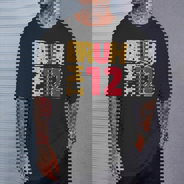 Bruh I'm 12歳 ギフト 男の子 女の子 It's My 12Th Birthday Tシャツ 彼への贈り物