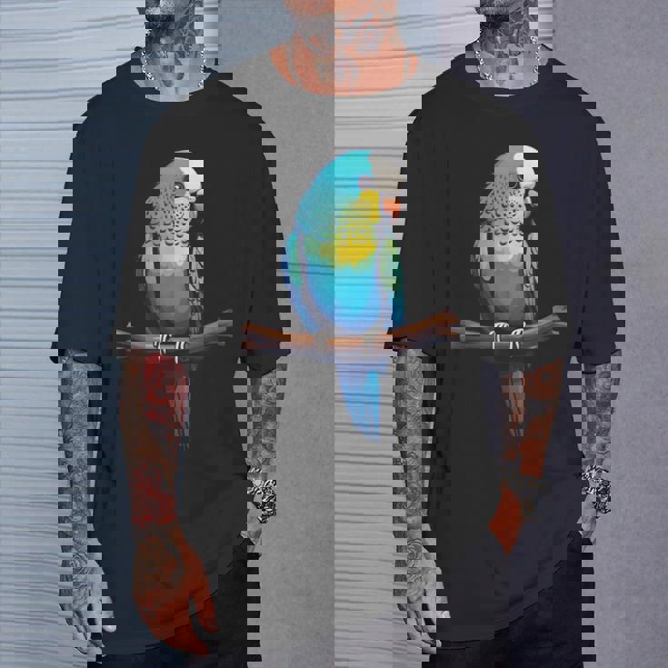 Budgies ペット オウム インコ 鳥 ウェリデザイン Tシャツ 彼への贈り物