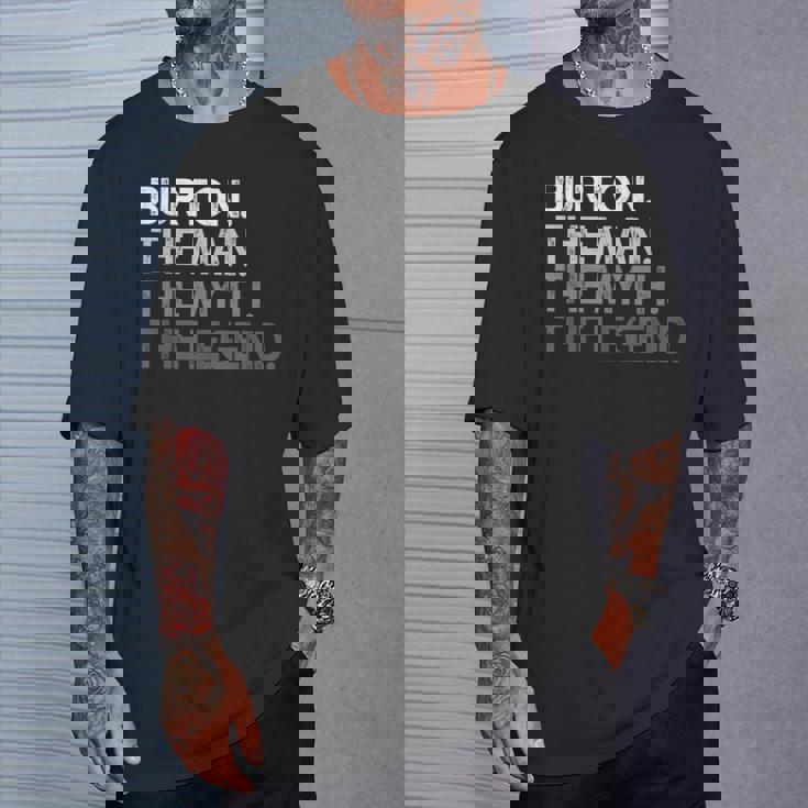 Burton -The Man Myth Legend Tシャツ 彼への贈り物