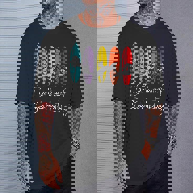 I Can't I Have Aurfboard Meetingurfing ファニーサーファーtシャツ Tシャツ 彼への贈り物