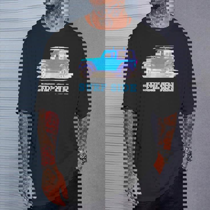 The Car On Theeaside【Surfide サーフサイド】車 サーフィン／サーファー 夏・海 Tシャツ 彼への贈り物