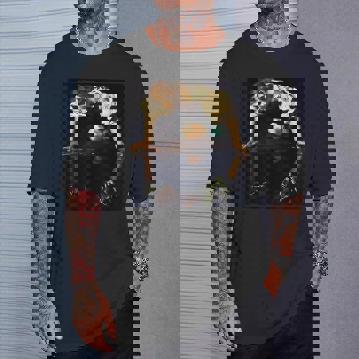 Caravaggioによるnarcissus（Narciso） Tシャツ 彼への贈り物