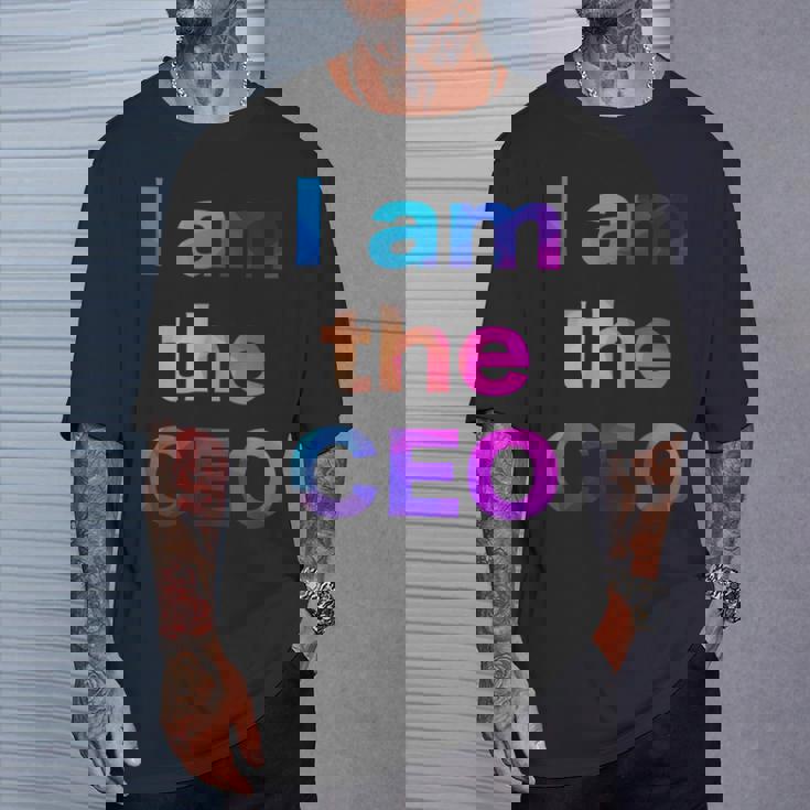 Ceo 最高経営責任者 社長 執行役員 面白い おもしろ ユーモア ギャグ お笑い Tシャツ 彼への贈り物