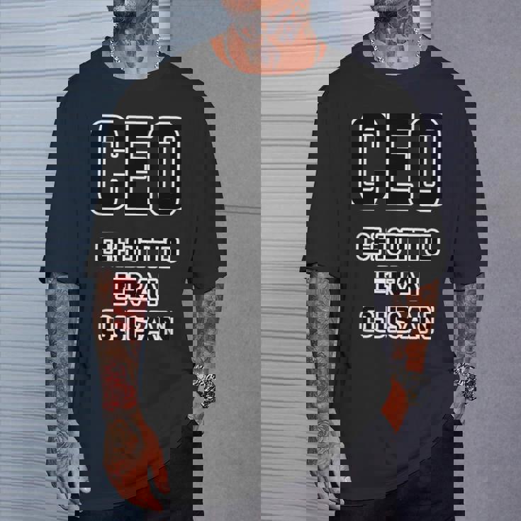 Ceo《Chotto Erai Ojisan ちょっとえらい おじさん》最高経営責任者【変なtシャツ屋さん】英語 面白い Tシャツ 彼への贈り物