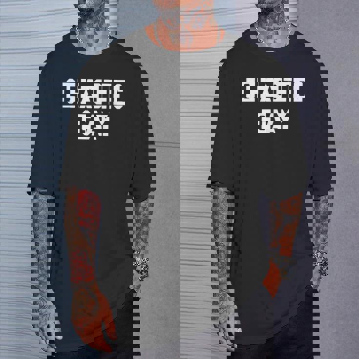 Chaotic Gay 面白い ゲイプライド ユーモア Lgbtq Gay Tシャツ 彼への贈り物