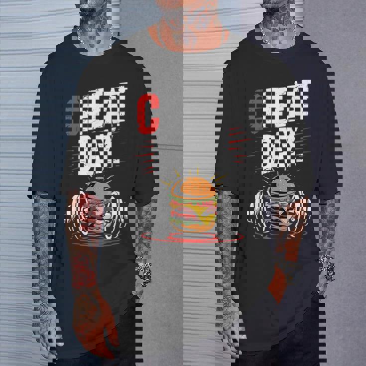 Cheat Day チート・デイ フィットネス 気ままなジム ブレイク ダイエット 冷え込む日 Tシャツ 彼への贈り物