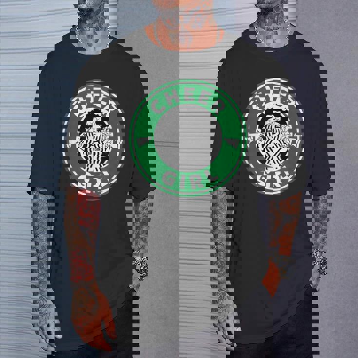 Cheer Girl 面白いチアリーダーグラフィック 女の子用 Tシャツ 彼への贈り物