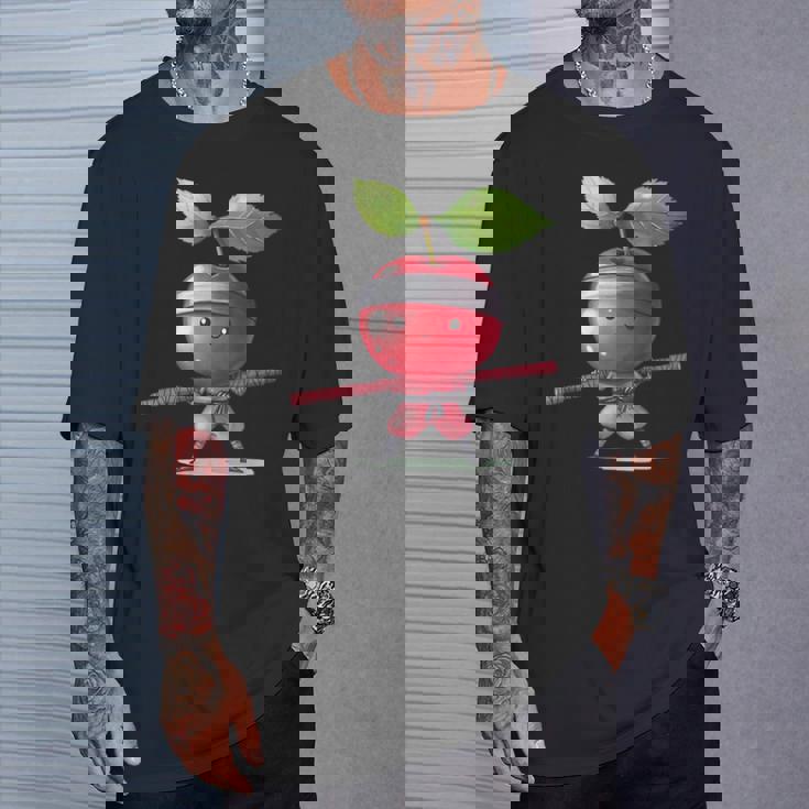 Cherry Ninja かわいいtシャツ Tシャツ 彼への贈り物