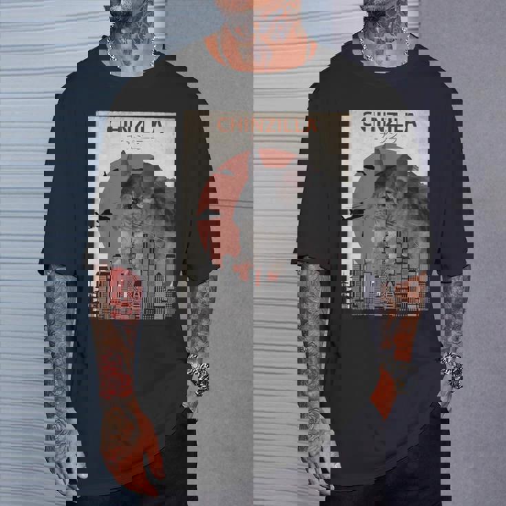 Chinzilla おもしろチンチラtシャツ Tシャツ 彼への贈り物