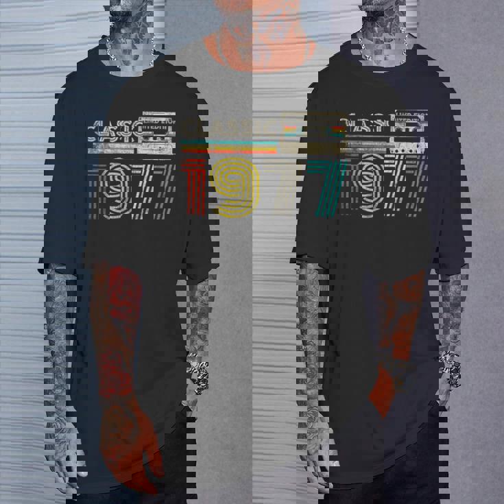 Classic 1977 Retro Birthday Idea 1977 Cassette Tapeintage Tシャツ 彼への贈り物