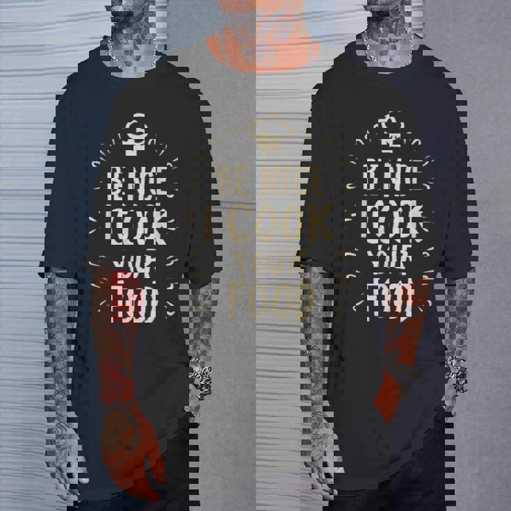 I Cook Your Food 料理 面白い クック シェフ 料理 Tシャツ 彼への贈り物